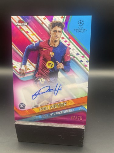 Pau Victor 2024 Topps Chrome Finest /75
