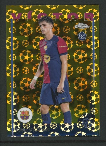 Pau Victor 2025 Topps Chrome Gold /50