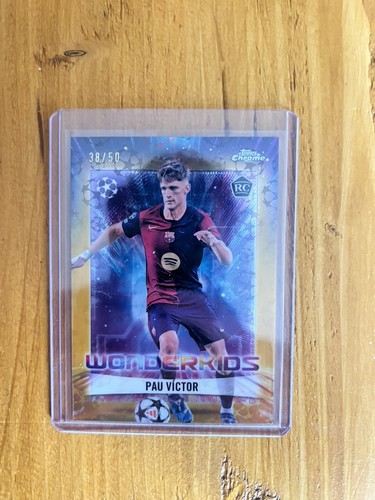 Pau Victor 2024 Topps Chrome Gold /50