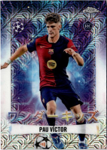 Pau Victor 2025 Topps Chrome Mojo Refractor
