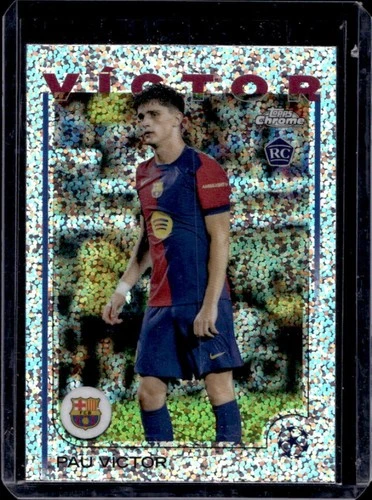 Pau Victor 2024 Topps Chrome Speckle Refractor