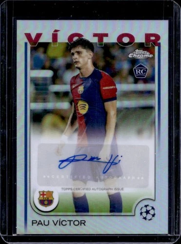 Pau Victor 2024 Topps Chrome UEFA