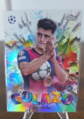 Pau Victor 2024 Topps Chrome UEFA Club Competitions