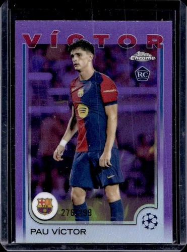 Pau Victor 2024 Topps Chrome Violet Refractor /299