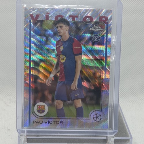 Pau Victor 2024 Topps Chrome Wave Refractor