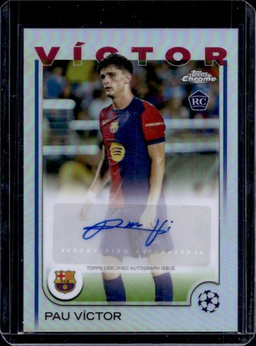 Pau Victor 2024 Topps Cromo UEFA