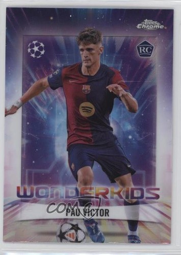 Pau Victor 2024 Topps Cromo UEFA Clubes Competiciones