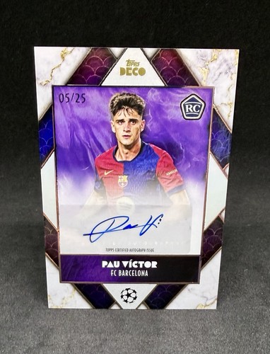 Pau Victor 2024 Topps Deco /25