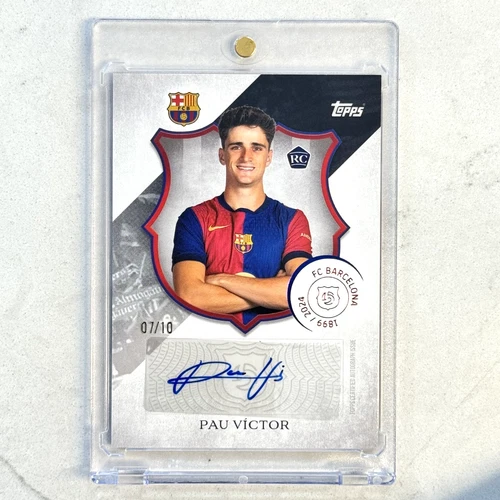 Pau Victor 2024 Topps FC Barcelona 125th Anniversary Black /10