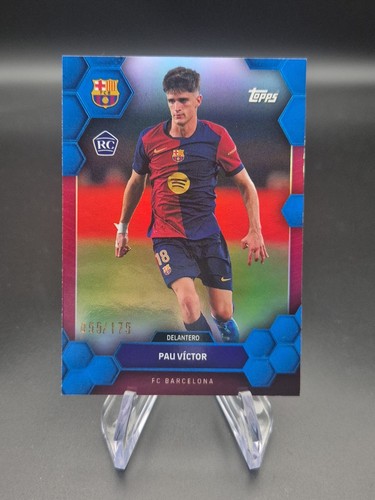 Pau Victor 2024 Topps FC Barcelona Fan Set Parallelo /175