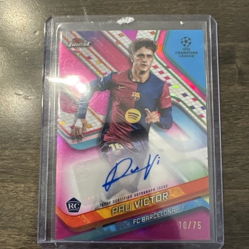 Pau Victor 2024 Topps Finest /75