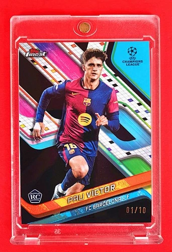 Pau Victor 2024 Topps Finest Black /10