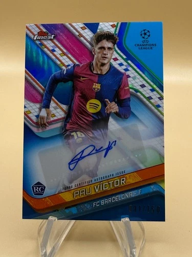Pau Victor 2024 Topps Finest Blue /150