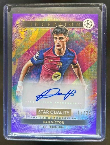 Pau Victor 2024 Topps Inception Viola /25