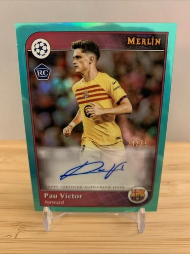 Pau Victor 2025 Topps Merlin Chrome /75