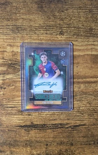 Pau Victor 2024 Topps Merlin Chrome Green /99
