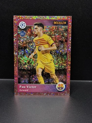 Pau Victor 2024 Topps Merlin Chrome Pink Shimmer /250