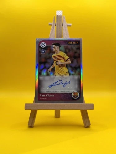 Pau Victor 2024 Topps Merlin Chrome Refractor