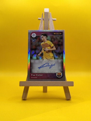 Pau Victor 2024 Topps Merlin Chrome Refractor #AU-PV