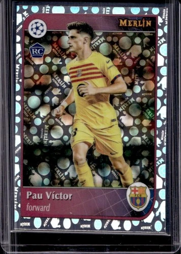 Pau Victor 2024 Topps Merlin Chrome Vintage Refractor #43