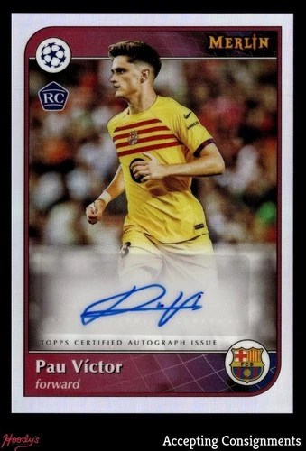 Pau Victor 2024 Panini Merlin UEFA Club Competitions