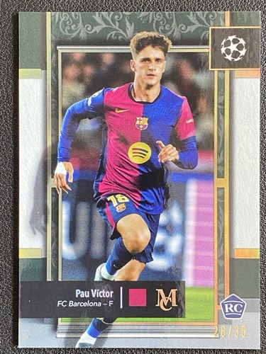 Pau Victor 2024 Topps Museum Amber /35
