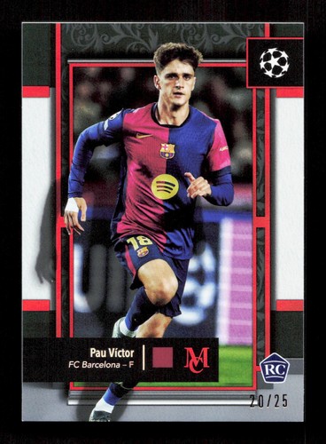 Pau Victor 2024 Topps Museum Red /25