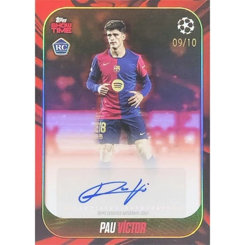 Pau Victor 2024 Topps Showtime Rosso /10