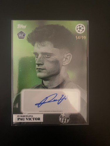 Pau Victor 2025 Topps Simplicidad /99
