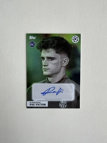 Pau Victor 2024 Topps Simplicidad Green /99