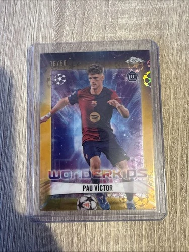 Pau Victor 2024 Topps Chrome Logofractor /50