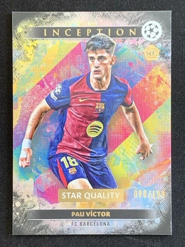 Pau Victor 2024 Topps Inception UCC Black Foil /199
