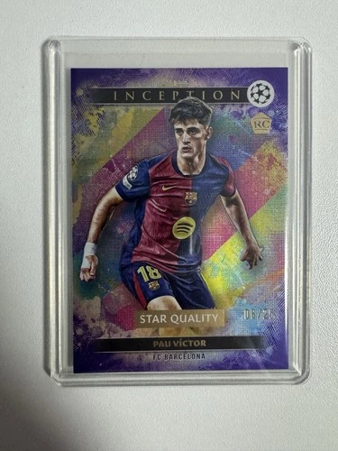 Pau Victor 2024 Topps Inception UCC Purple Foil /25