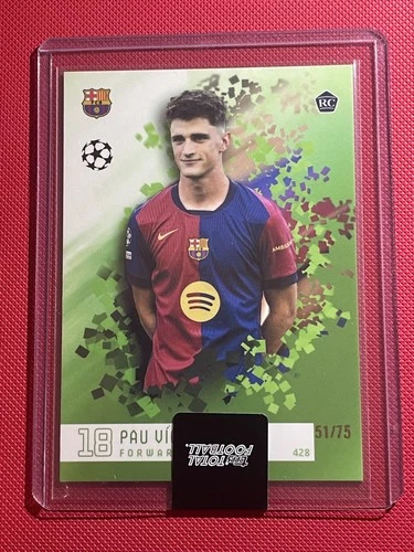 Pau Victor 2024 Topps Total Football /75