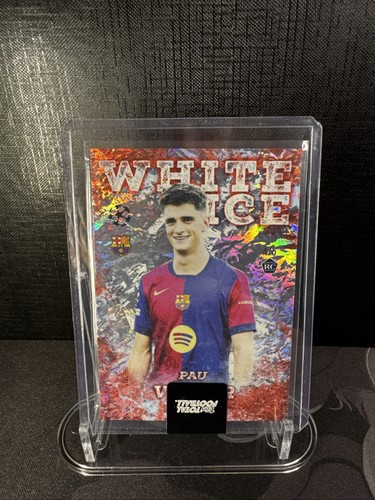 Pau Victor 2024 Topps Total Football White Ice /5