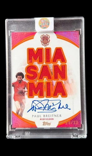 Paul Breitner 2024 Topps FC Bayern 125 Years /33