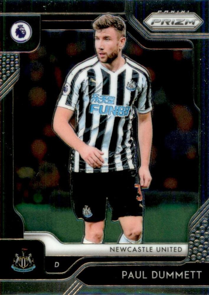 Paul Dummett 2019 Panini Prizm Premier League 206