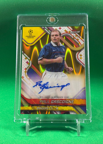 Paul Gascoigne 2024 Topps Finest /50