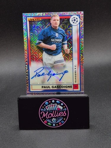 Paul Gascoigne 2022 Topps Merlin Chrome /99