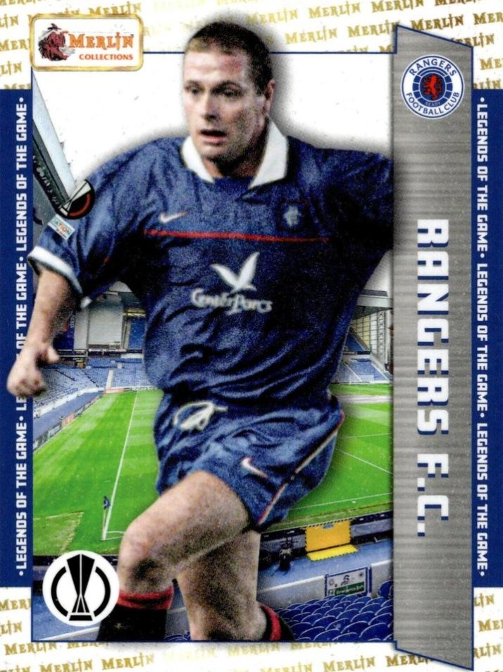 Paul Gascoigne 2023 Topps Merlin Heritage UEFA Club Competitions