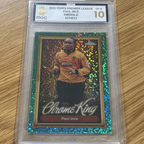 Paul Ince 2025 Topps Chrome Emerald