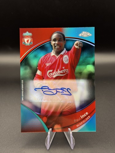 Paul Ince 2023 Topps Chrome Teal Refractor /99