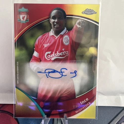 Paul Ince 2024 Topps Chrome Yellow /75