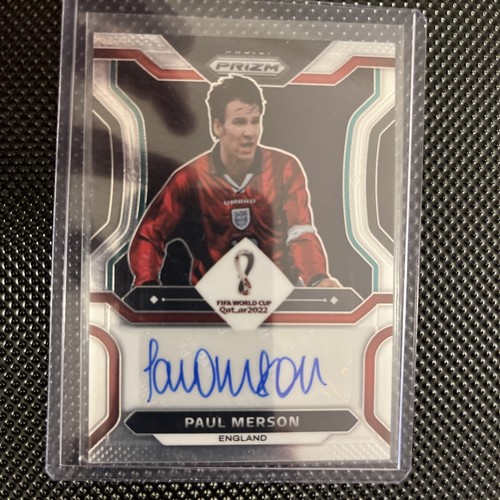 Paul Merson 2022 Panini Prizm World Cup Qatar
