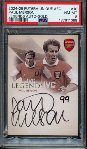 Paul Merson 2024 Futera Unique Gold /7