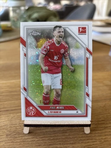 Paul Nebel 2025 Topps Chrome Bundesliga Refractor /30