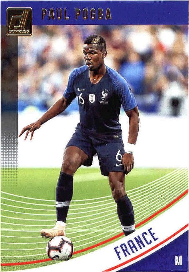 Paul Pogba 2018 Panini Donruss Soccer 133