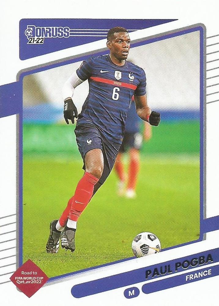 Paul Pogba 2021 Panini Donruss Soccer 56