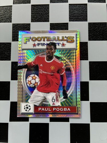 Paul Pogba 2022 Topps Finest Prism /35