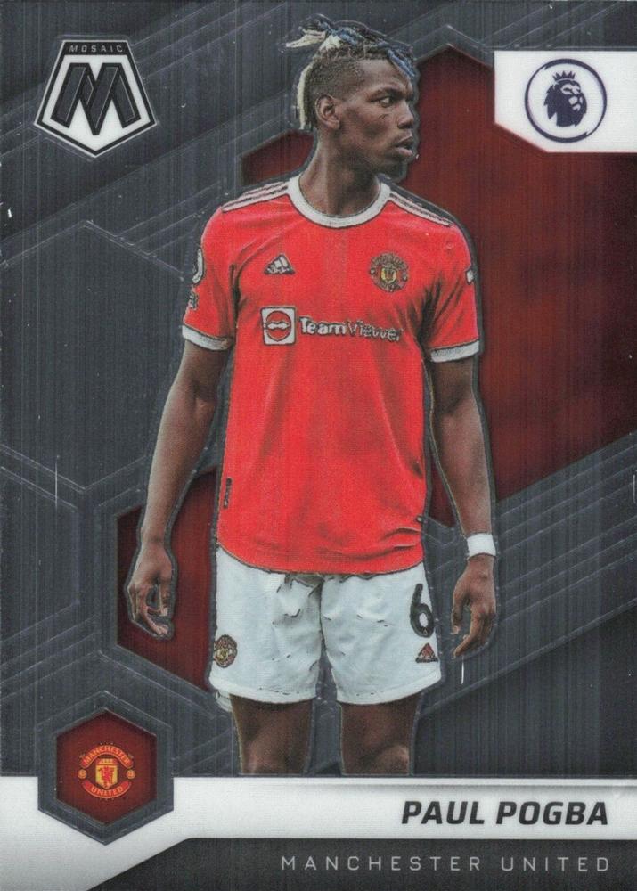 Paul Pogba 2021 Panini Mosaic Premier League